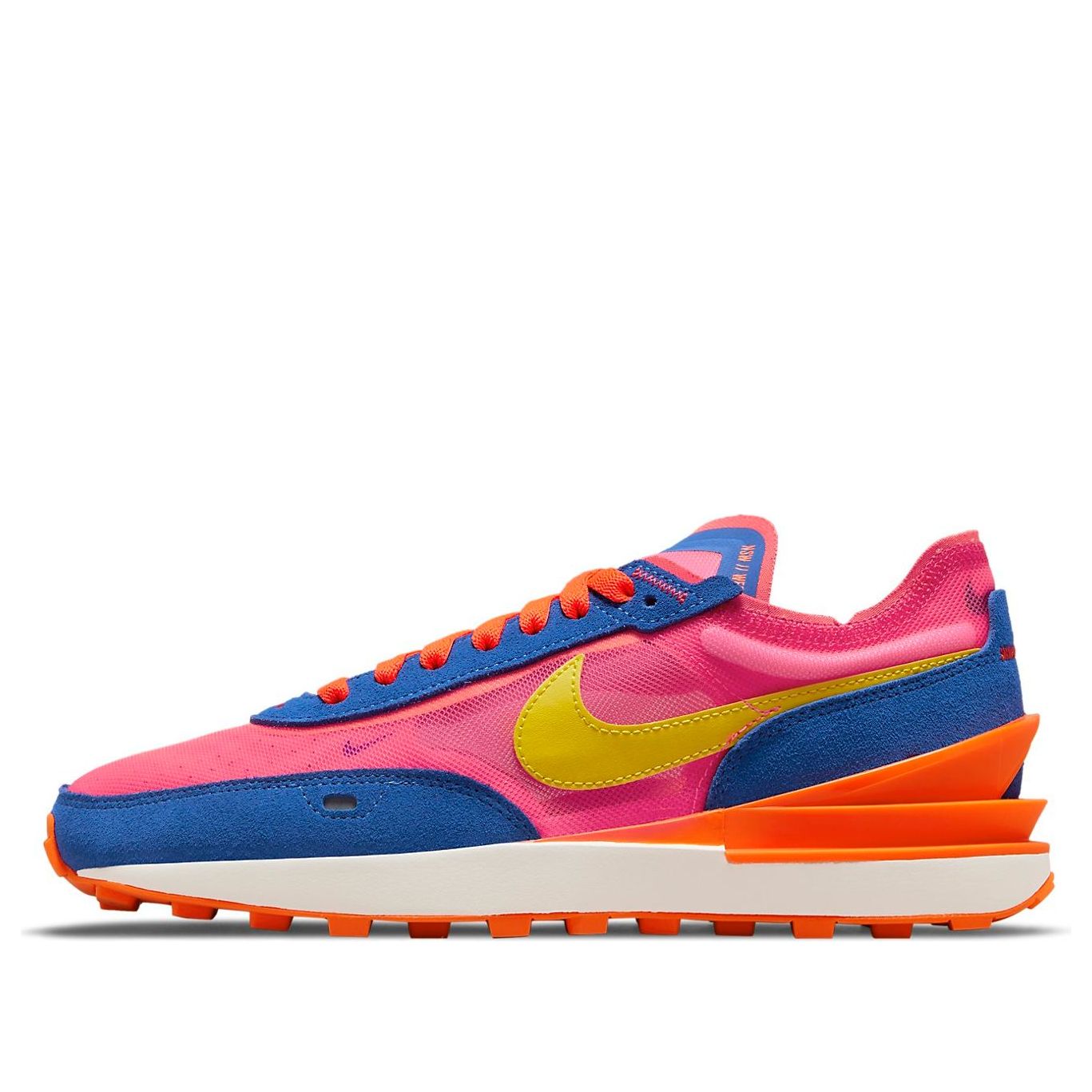 (WMNS) Nike Waffle One 'Racer Blue Hyper Pink' DC2533-400