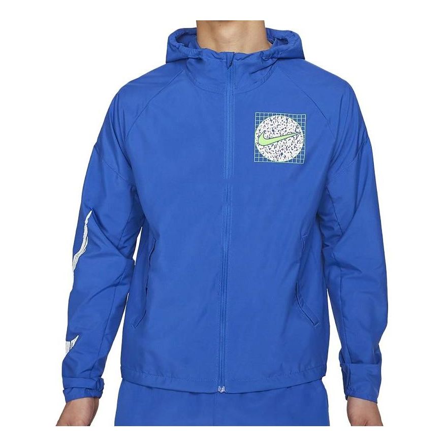 Nike Windbreaker NSW Essential Windrunner GX Jacket 'Blue' DA0191-084