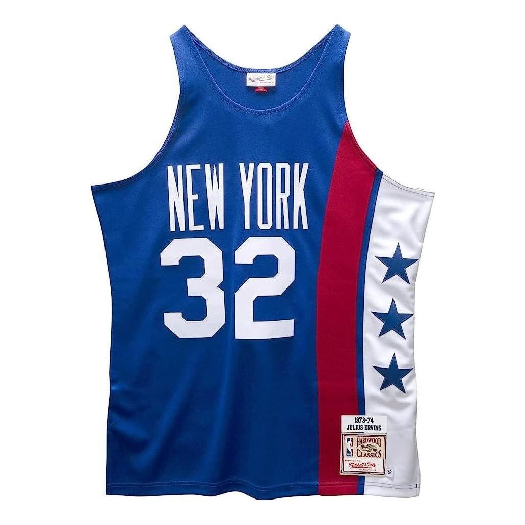 Mitchell & Ness x NBA New York Nets 1973-74 Swingman Jersey 'Julius Erving 32' SMJY4199-NYE73JERROYA