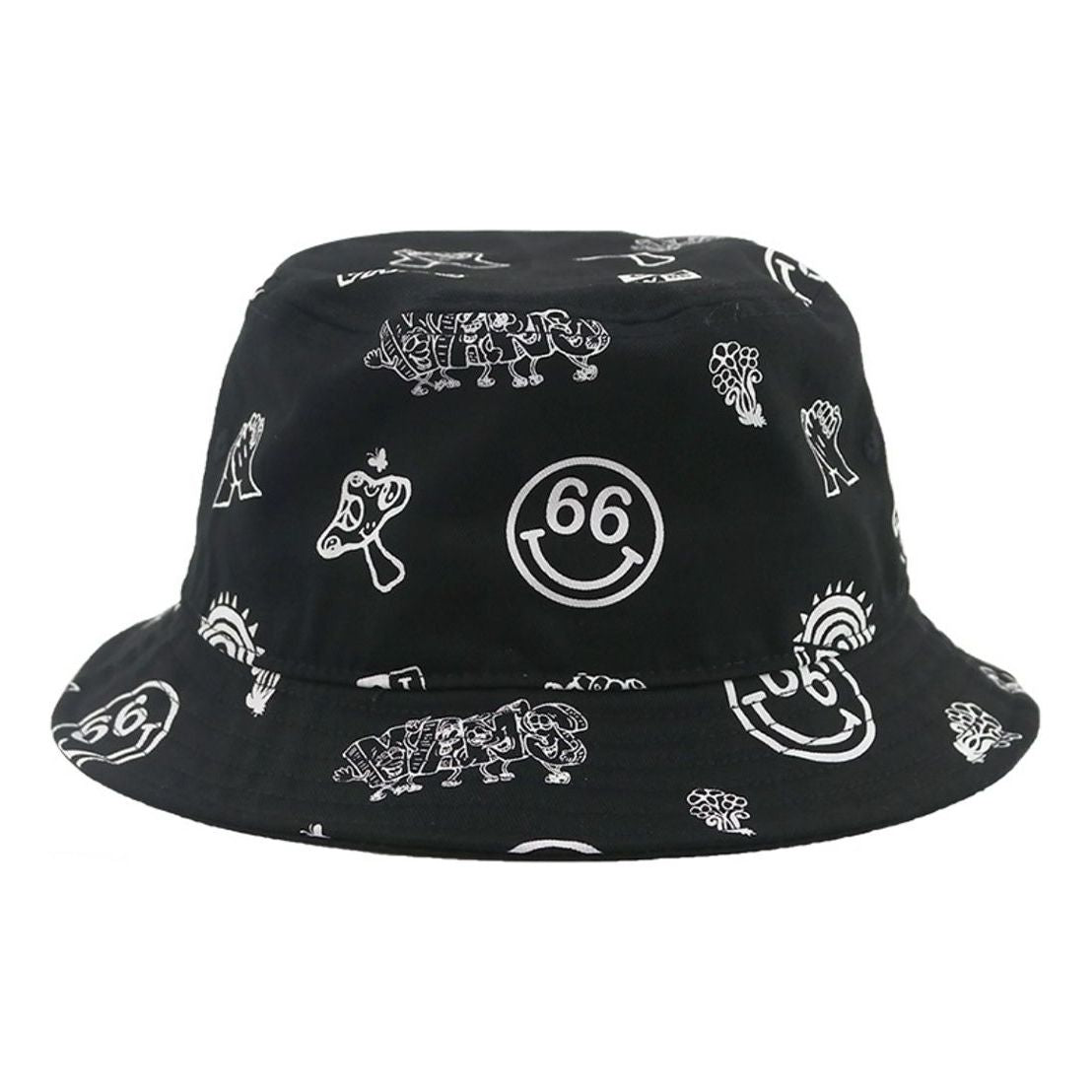 Vans Casual Graphic Bucket Hat 'Black White' VN0A5H8G7CH