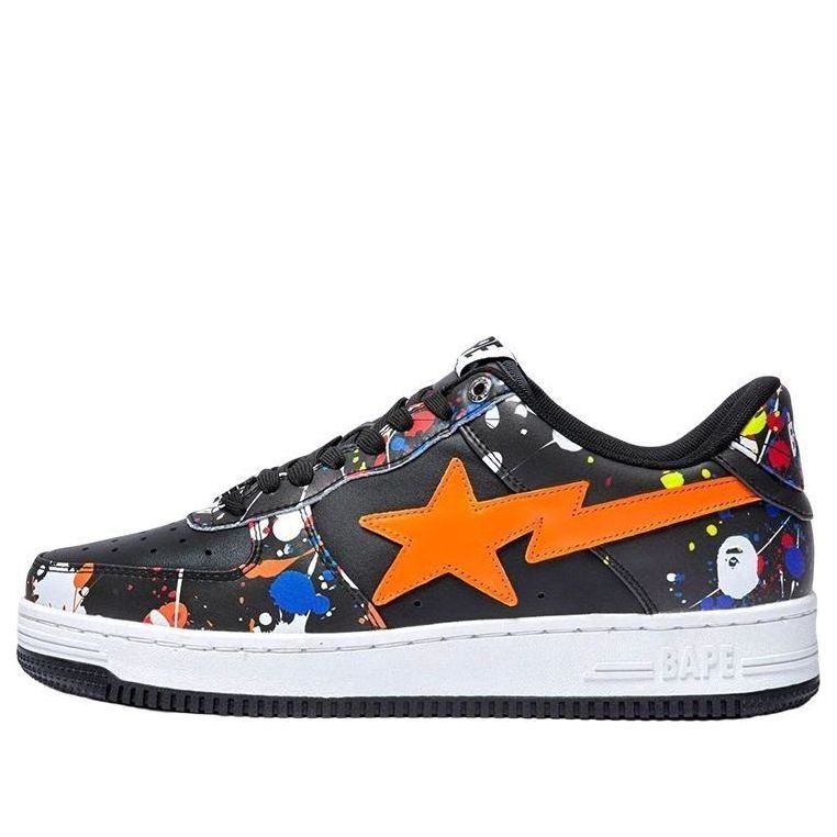 A BATHING APE Bape Sta 'Black Multicolor' 1I20-191-009-BLACK