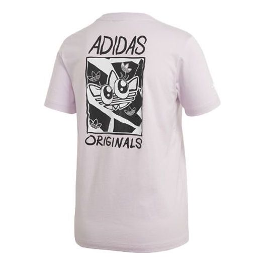 (WMNS) adidas originals Graphic Tee For Pink GK5164