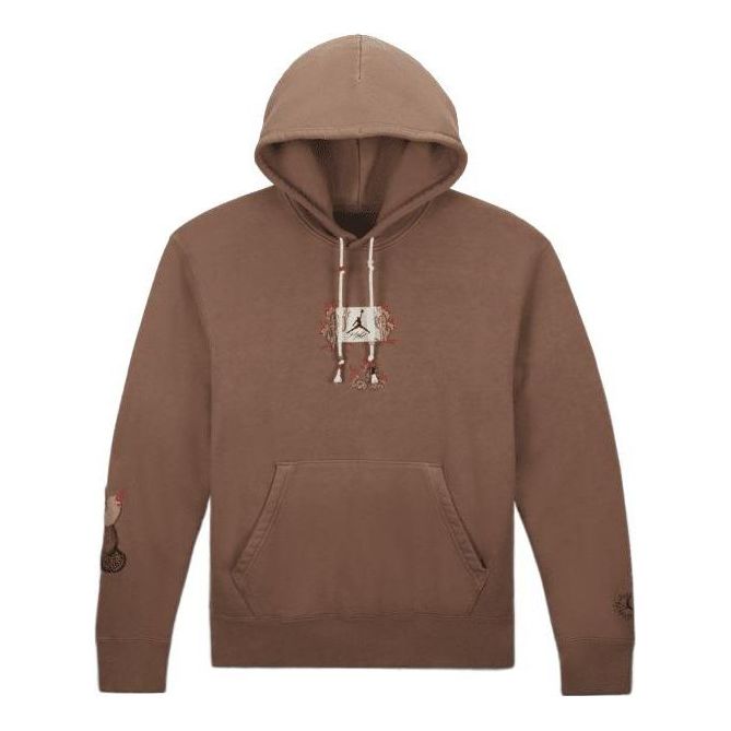 Air Jordan x Travis Scott Hoodie Asia Sizing 'Archaeo Brown' DO4094-256