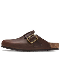 Birkenstock Boston Bold Leather Narrow Fit 'Roast' 1022673