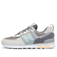 New Balance 574 Shoes Grey/Blue/Orange ML574ISC