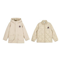 (GS) Skechers Stroll Series 3-In-1 Down Jacket 'White' L423K060-01CG