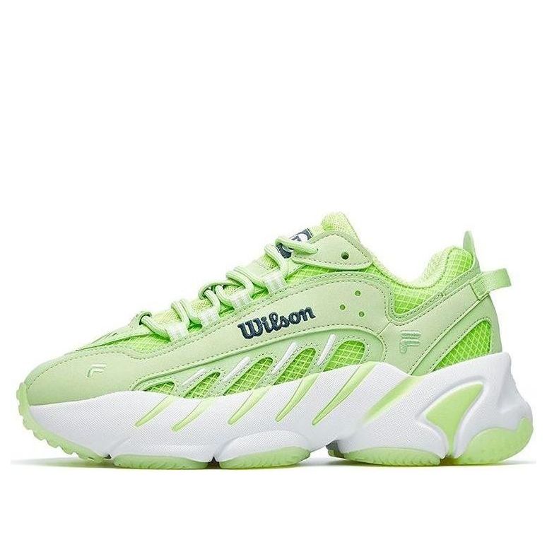 (WMNS) Wilson x FILA Ade Crossover Breathable Non-Slip Retro Green F12W031133FSG
