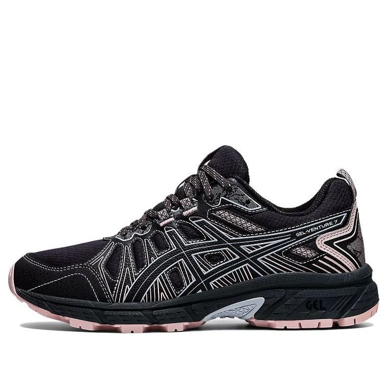 (WMNS) ASICS Gel-Venture 7 Wide 'Graphite Grey Pink' 1012B041-021