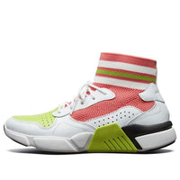 (WMNS) Skechers Block Pink/White/Green 68855-WMLT