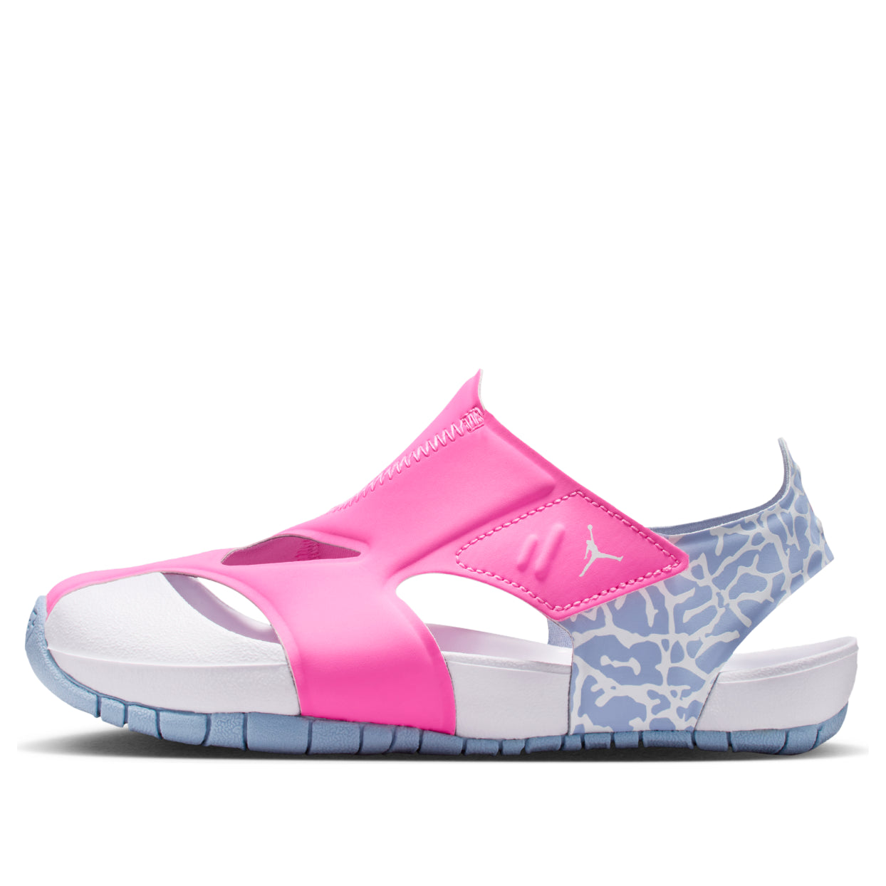 (PS) Air Jordan Flare Sandals 'Pink Glow Cobalt Bliss' CI7849-604