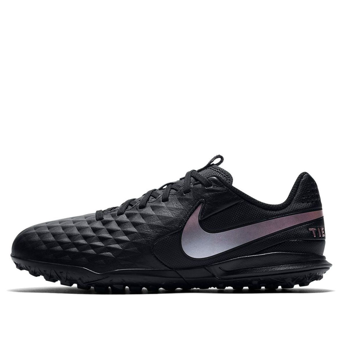 (GS) Nike Tiempo Legend 8 Academy TF Turf 'Black Silver' AT5736-010