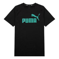 PUMA ESS+ Logo Execution T-Shirt 'Black' 849563-01