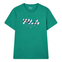 FILA Logo Letter Printing Sports Male Green F11M128105F-GN