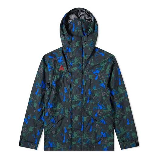 Nike Acg Gore tex Jacket Aop Racer Multi-Color Blue CI0427-416