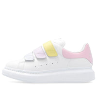 (WMNS) Alexander McQueen Oversized Triple Strap Sneaker 'White Multi' 697105WIBNN9035