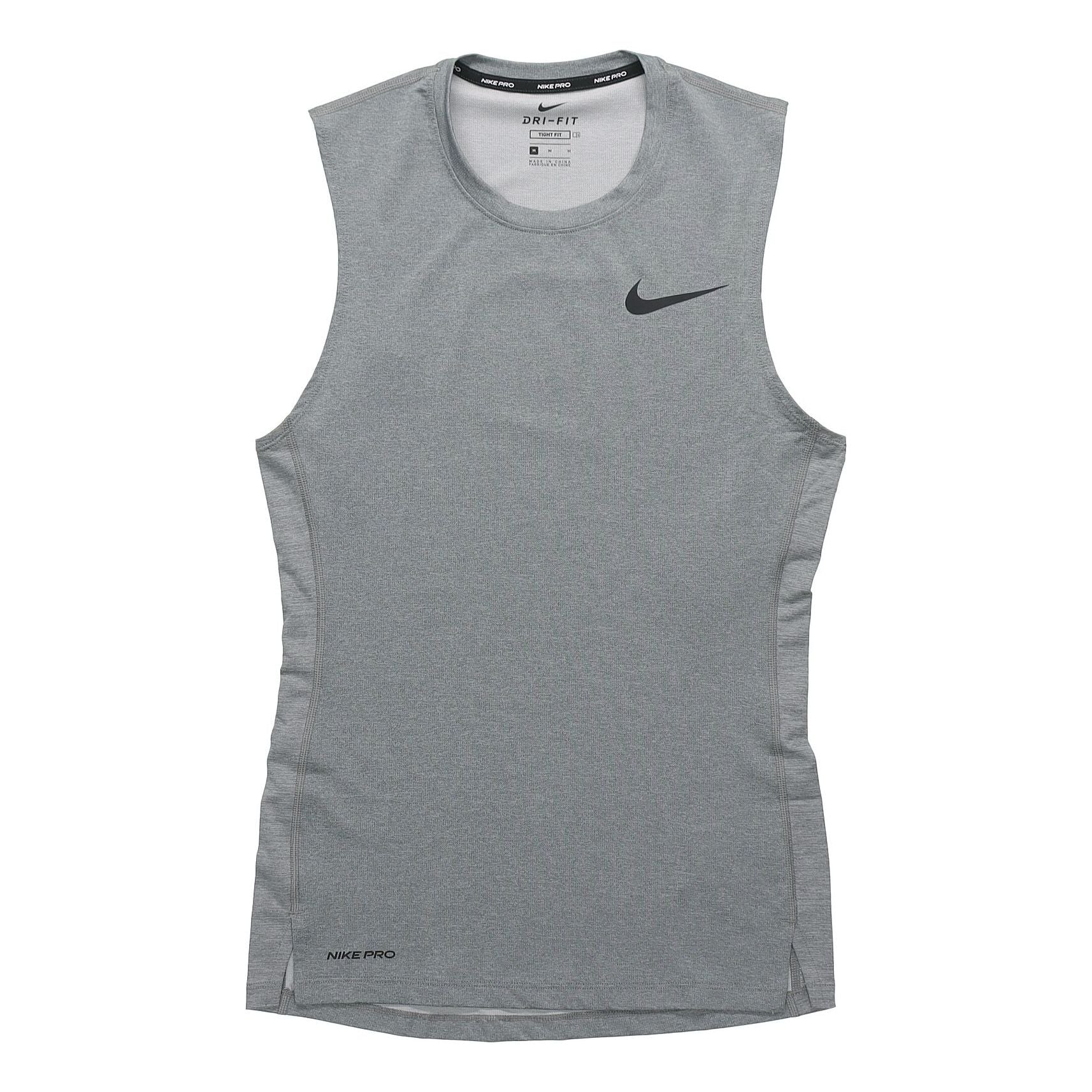 Nike Pro Sleeveless Training Tight Vest Gray BV5601-085