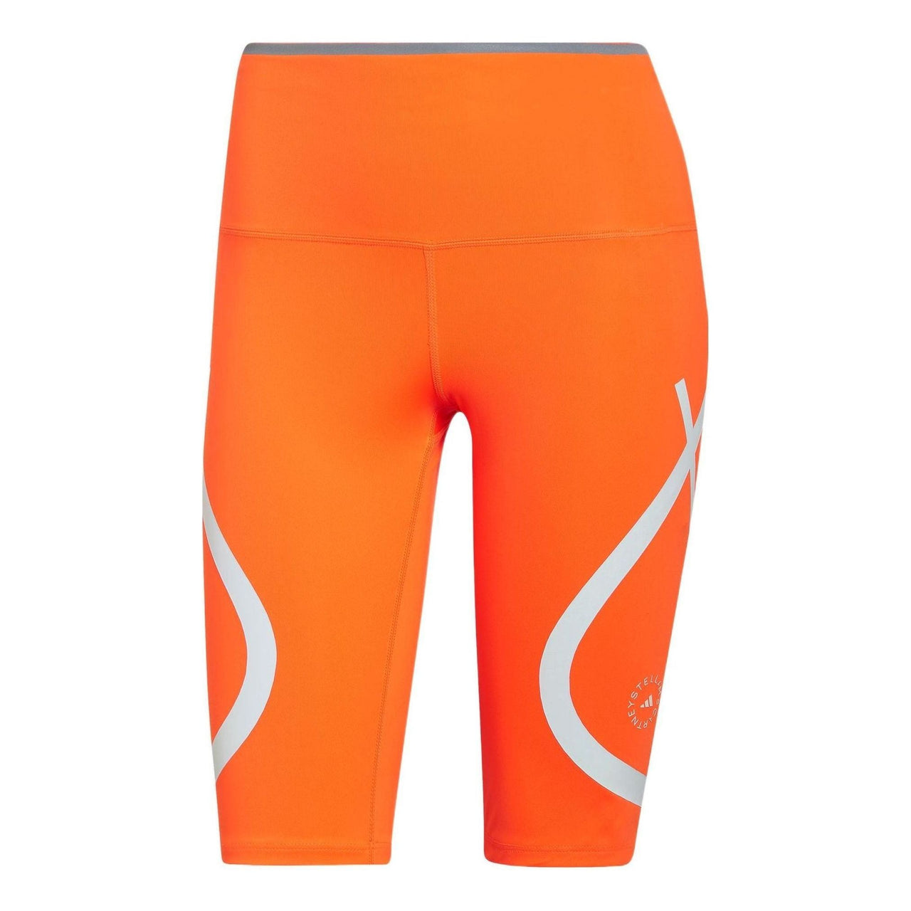(WMNS) adidas By Stella McCartney TruePace High Waisted Track Shorts Asia Sizing 'Orange White' HD9117