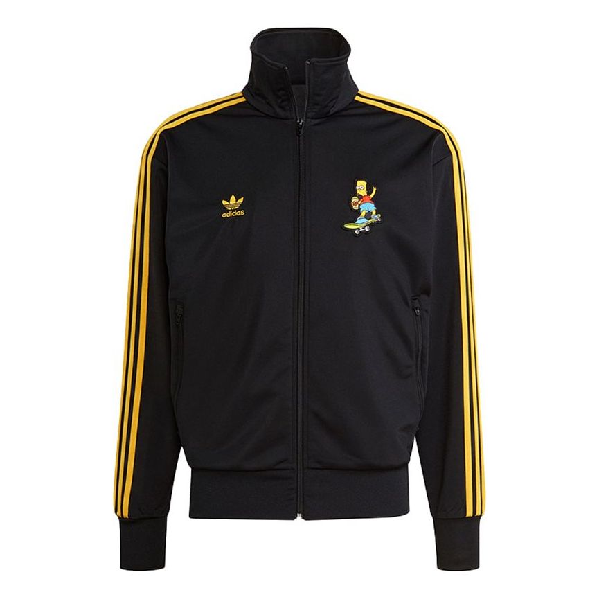 adidas originals x The Simpsons Sports Jacket 'Black' HA5814