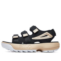 (WMNS) Fila Subverter Sports Sandal Black/Gold T12W024502FBG