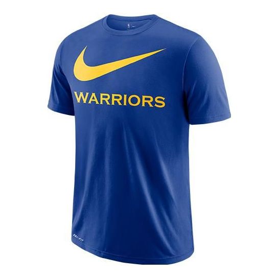 NIKE NBA WARRIORS DRI-FIT T-SHIRT 'Blue' 870897-495