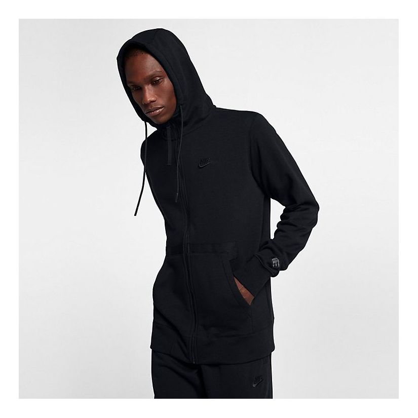 Nike Sportswear Nike Air Force 1 AF1 Full Zip Hoodie 'Black' 925438-010