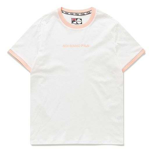 (WMNS) FILA FUSION KKI, Short Sleeve White T11W021110F-WT