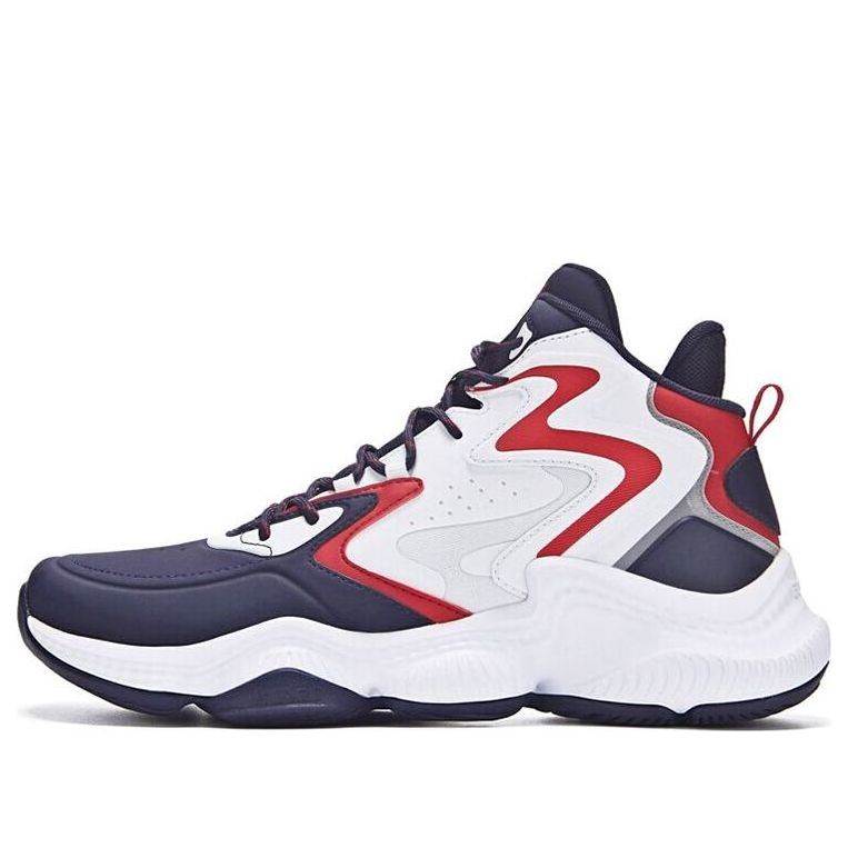 361 Degrees Casual Basketball Shoes 'White Blue Red' 671931107-2