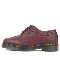 Dr. Martens 3989 Smooth Leather Brogue 'Cherry Red' 22210600