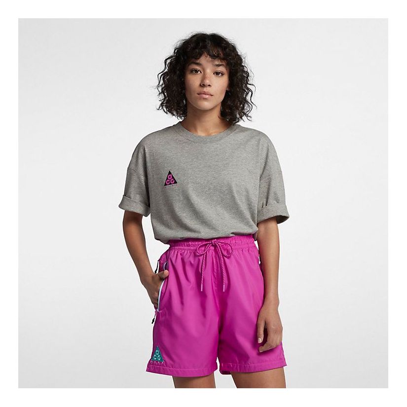 Nike Sportwear ACG Tee 'Dark Grey Black Pink' AO4644-063