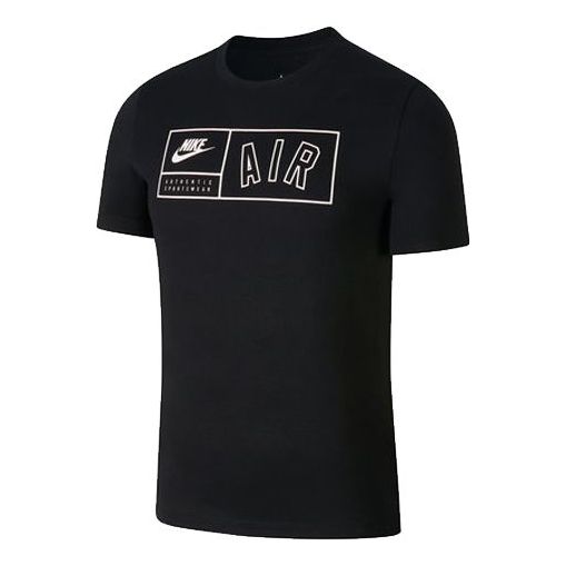 Nike Air Basketball Sports Round Neck Breathable Short Sleeve Black AV9964-010