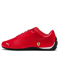 (GS) PUMA Scuderia Ferrari Drift Cat 5 Ultra Ii Low Top Running Shoes Red/Black 306461-03