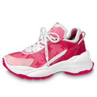 (WMNS) LOUIS VUITTON Run 55 Sneakers 'Hot Pink Monogram' 1AB3C8