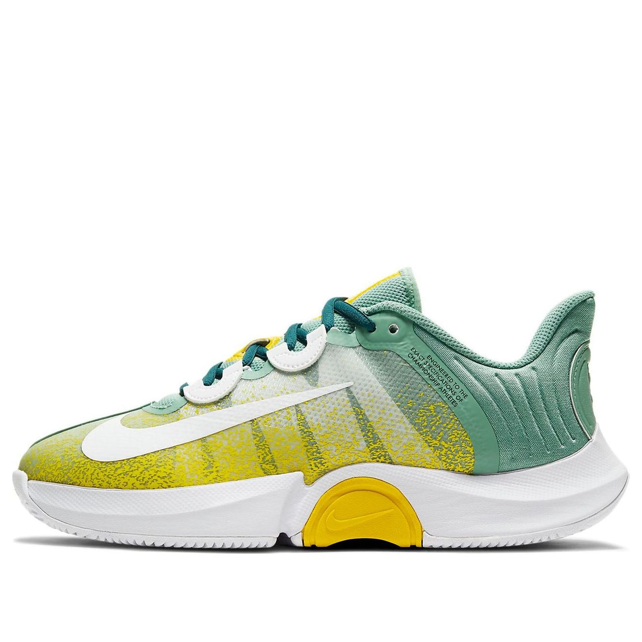 (WMNS) Nike Court Air Zoom GP Turbo 'Jade Speed Yellow Spray' CK7580-300