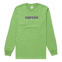 Supreme SS19 The Real Shit L/S Tee Green SUP-SS19-261
