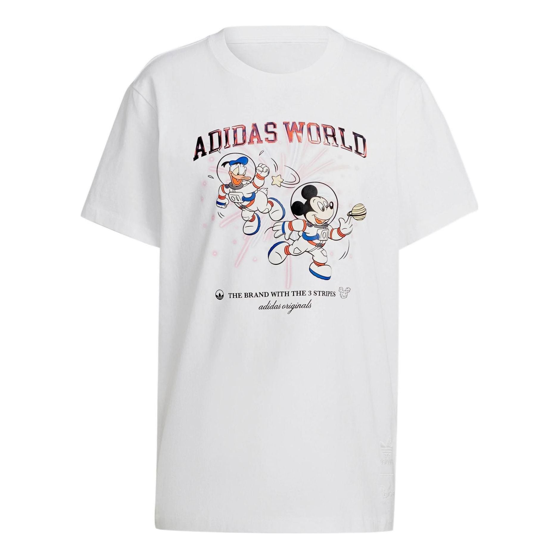 (WMNS) adidas x Disney Graphic T-Shirt Asia Sizing 'White' HL9051