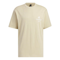 adidas Verbiage Tee 'Beige White' IP3924