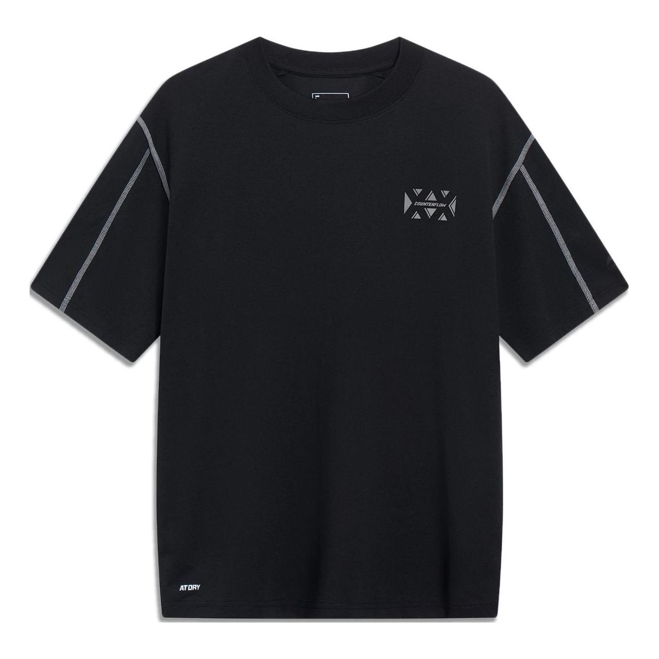 Li-Ning Counterflow Graphic T-shirt 'Black' AHST541-2