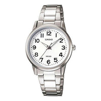 CASIO Waterproof Stainless Steel Strap Silver Analog LTP-1303D-7BV