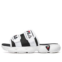 (WMNS) FILA JaggerSports Slipper White/Black F12W024607FBW