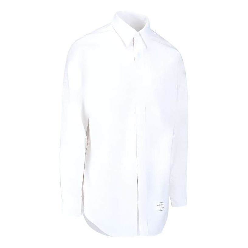 THOM BROWNE Oxford Shirt 'White' MWL010E-F0313-100