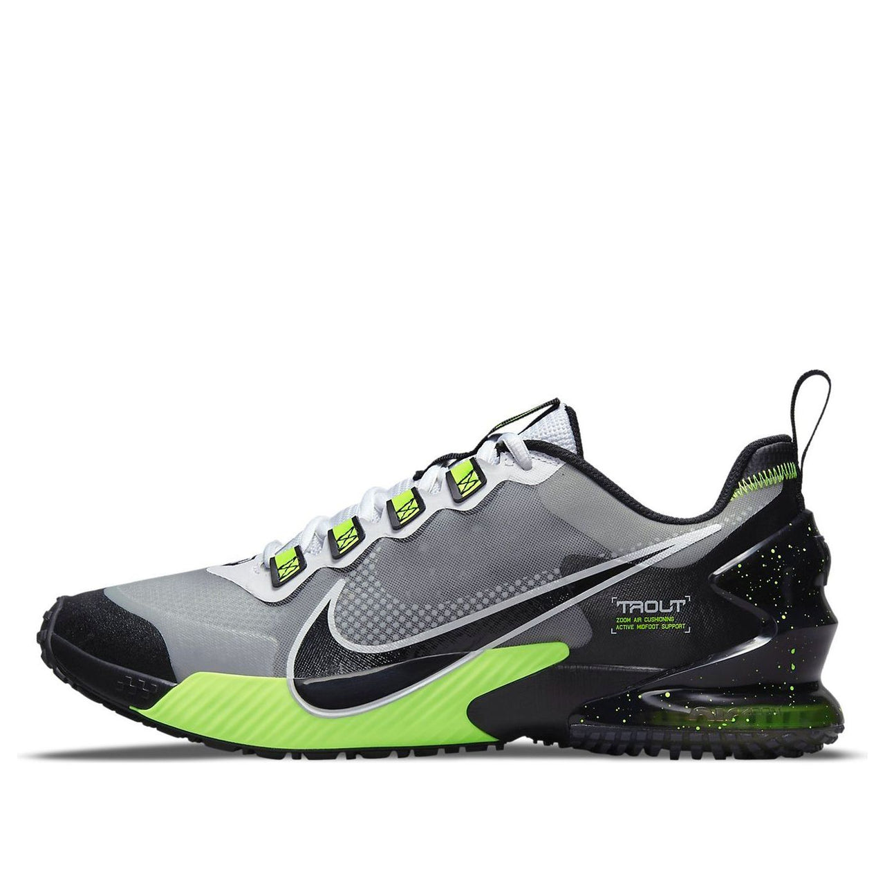 Nike Force Zoom Trout LTD TF 'Light Smoke Grey Volt' CZ5916-023