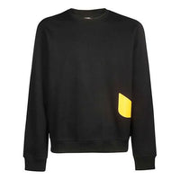 FENDI Little Monster Long Sleeve Round Collar Male Black FY0944A7A7F0QA1