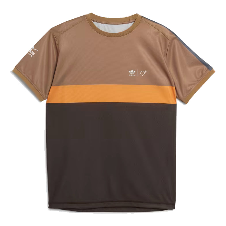 adidas x Human Made Graphic T-shirt 'Brown' HA9995
