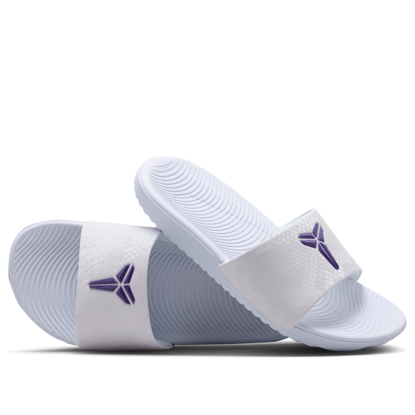 (GS) Nike Kobe Kawa Slides 'White Court Purple' IF2871-101