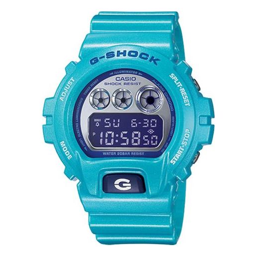 CASIO G-Shock Digital 'Light Blue' DW-6900CB-2