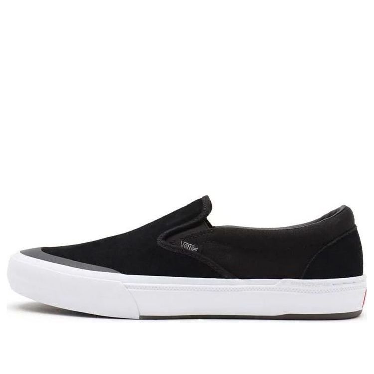 Vans Slip-on Wear-Resistant Non-Slip Casual Skate Shoes Black VN0A5JIS9BG