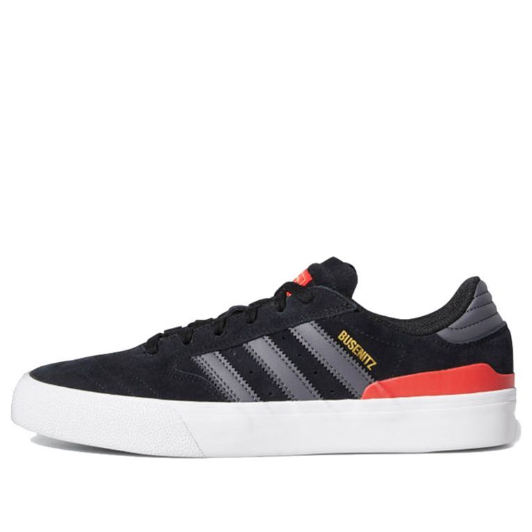 adidas Busenitz Vulc 2.0 'Black Vivid Red' FY0448