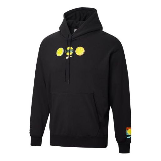 PUMA x Smiley Logo Hoodie 'Black' 532909-01