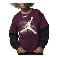 (GS) Air Jordan Checked Pack 23 Top 'Burgundy White' FZ1679-681