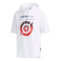 adidas neo x Crossover M SS HDY Short Sleeve White FR7980